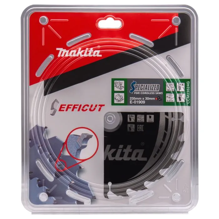MAKITA E01909 CIRKELZAAGBLAD HOUT
